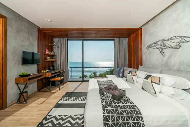 غرفة ديلوكس بإطلالة على البحر، The Cabin Beach Resort 2/2