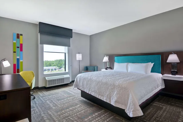 جناح بسرير كينج، Hampton Inn Suites Tampa Riverview Brandon Fl 1/3