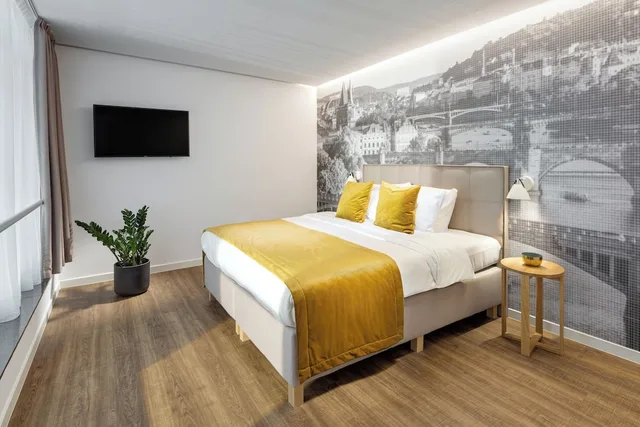 شقة بزنس بسرير كينج بغرفة نوم واحدة مع أريكة، Mamaison Residence Downtown Prague 1/2