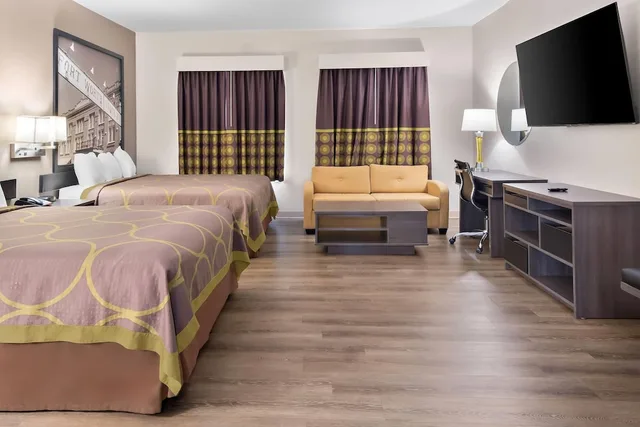 جناح بسريرين كوين، Super 8 by Wyndham Fort Worth Stockyards 3/6