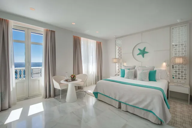 Deluxe, Twin Beds, with Child Extra Bed, Sea View، Gran Hotel Miramar Gl 2/4