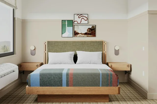 Lodge, King Bed، Outbound Yosemite 1/1