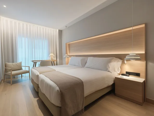 غرفة قياسية مفردة بسريرين منفصلين، Hotel Zenit Coruna 2/8
