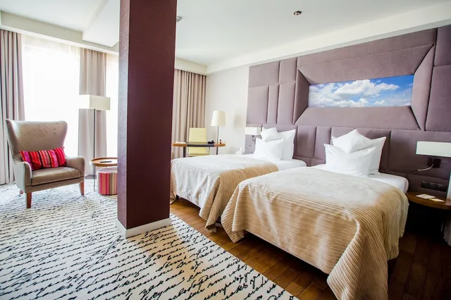غرفة قياسية بسرير مزدوج أو سريرين منفصلين، Grand Hotel Boutique 2/5
