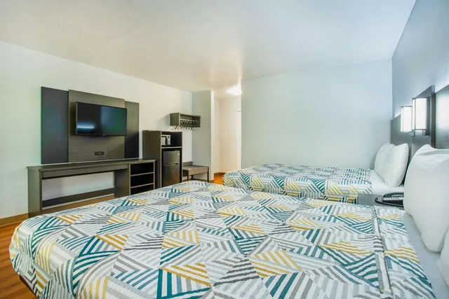 غرفة بسريرين كوين لغير المدخنين، Motel6 Gresham, OR - Portland 4/8