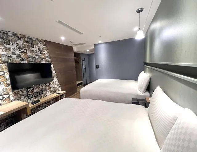جناح تنفيذي بسريرين مزدوجين، Le room Hotel Kaifeng Taipei 6/10