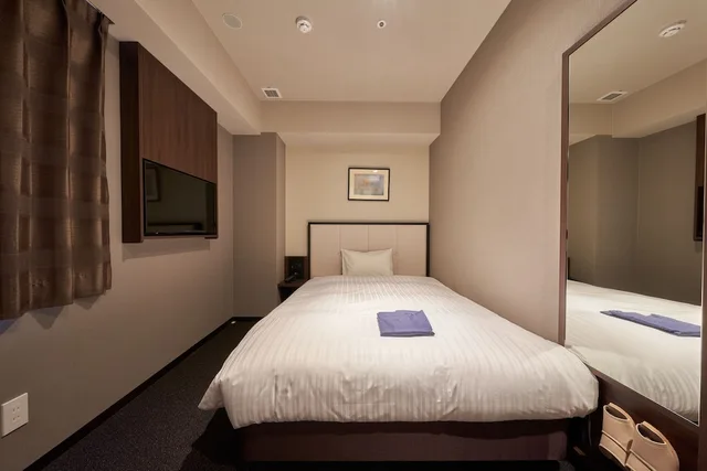 غرفة مفردة بسرير مزدوج، Welina Hotel Premier Nakanoshima West 1/4