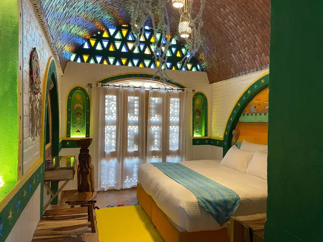غرفة ديلوكس بسرير مزدوج بإطلالة على النهر بشرفة، Kato Dool Nubian House 1/1