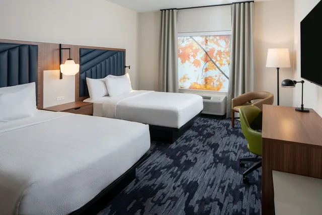 غرفة قياسية بسريرين كوين لذوي الإعاقة، Fairfield by Marriott Inn & Suites Southaven Snowden Grove 1/2
