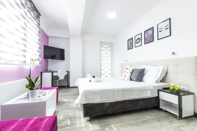 شقة استوديو بسرير مزدوج بشرفة مع أريكة، Astera Apart Hotel 7/10