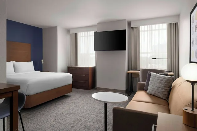 جناح استوديو بسرير كينج مع أريكة، Residence Inn By Marriott Atlanta Midtown 17th Street 10/10