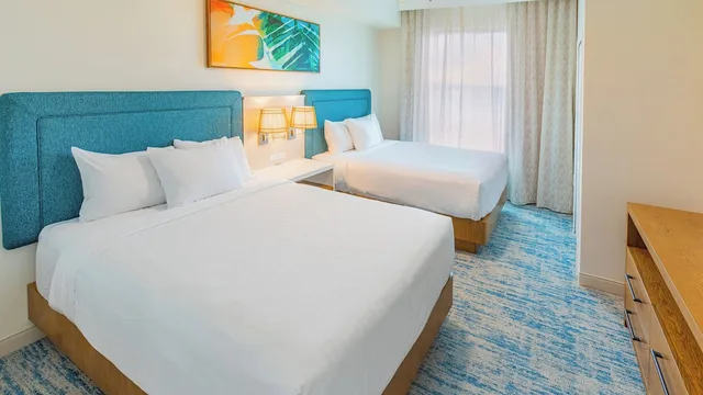 فيلا بسرير كينج وسريرين كوين بغرفتي نوم مع أريكة، Holiday Inn Club Vacations Myrtle Beach Oceanfront 2/6