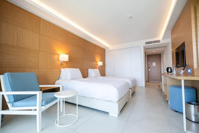 غرفة سوبيريور بسرير مزدوج أو سريرين منفصلين بإطلالة على البحر، Imbat Hotel 5/7