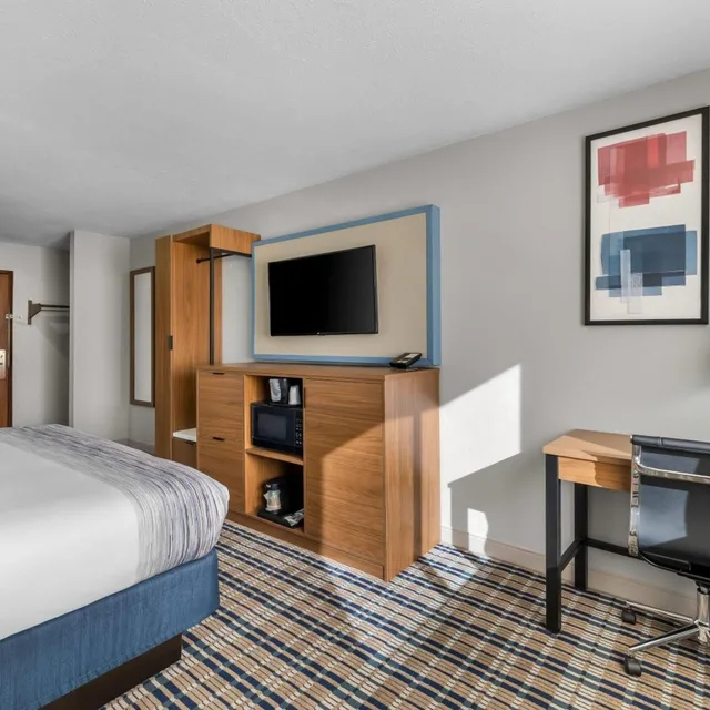 Room, King Bed, Bathtub, Accessible, AmericInn by Wyndham Delafield 7/10