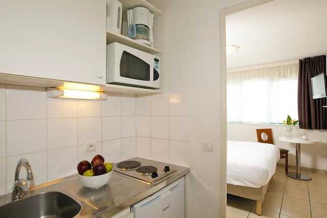 شقة بغرفة نوم واحدة مع أريكة، Sejours Et Affaires Rive Gauche Serris Hotel 2/2