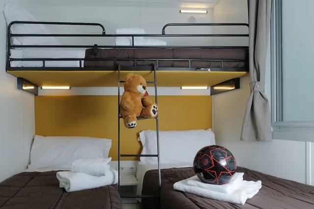 2 Bedrooms, Superior, Bungalow, 1 Double and 1 Single Bed, Bunk Bed, Altomincio Family Park - Campground 1/3