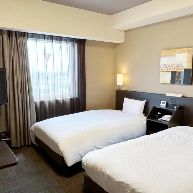 غرفة سوبيريور بسريرين منفصلين للمدخنين، Hotel Route Inn Isehara Ooyama Inter 1/3