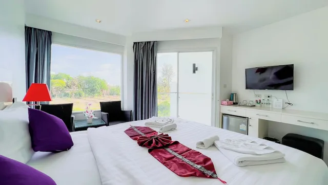 غرفة ديلوكس بسرير كينج، Grand Sunset Hotel 9/10