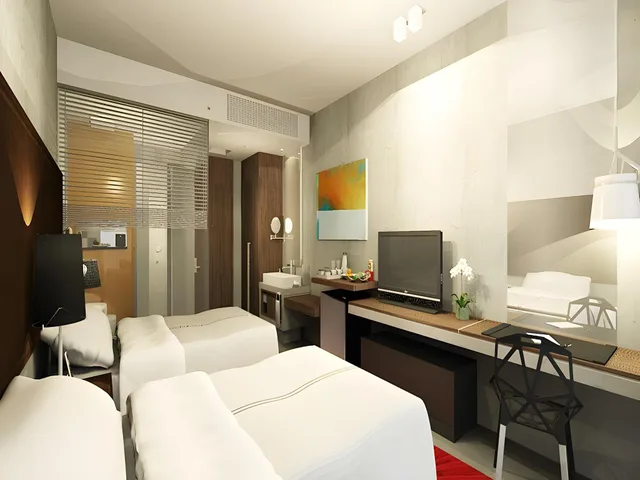 غرفة سوبيريور بسرير مزدوج أو سريرين منفصلين، B Hotel Quezon City 2/2