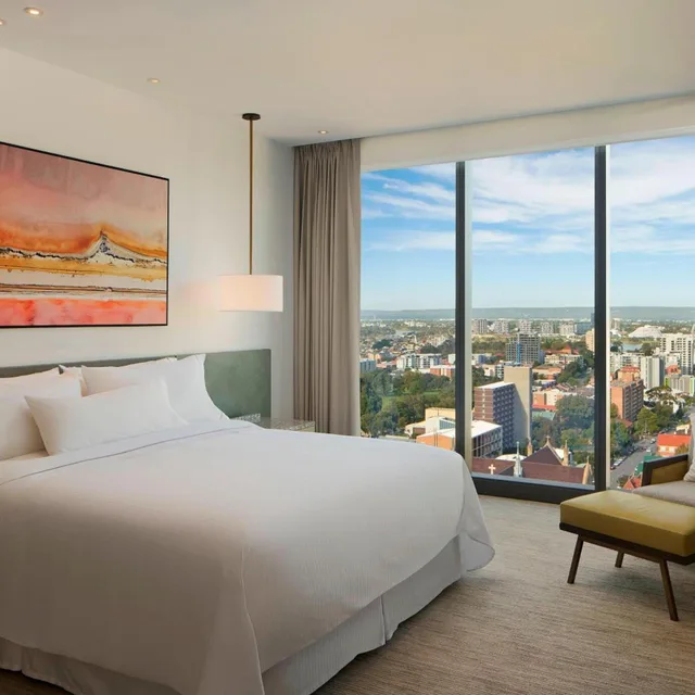 جناح كلوب بسرير كينج بغرفة نوم واحدة مع دخول صالة النادي، The Westin Perth 1/6