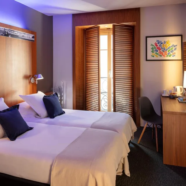 غرفة سوبيريور بسرير كينج، Hotel Beau Rivage 1/5