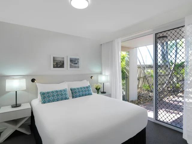 شقة تنفيذية بسرير كوين بغرفة نوم واحدة، Oaks Sunshine Coast Oasis Resort 1/3
