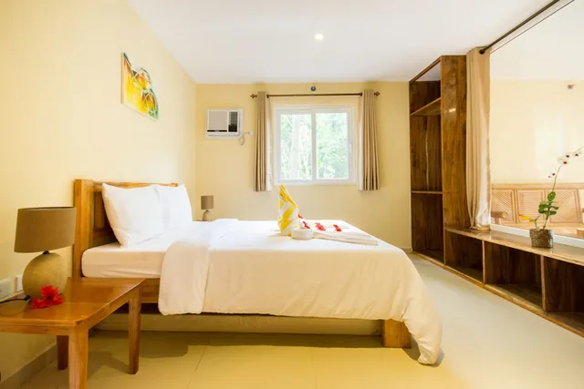 Garden Suite, 1 Queen and 1 Single Bed، Boracay Amor Apartments 1/2