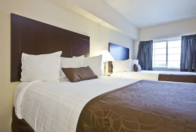 Suite, 2 Queen Beds, Sofa, Cobblestone Inn & Suites - Manning 1/5