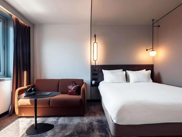 غرفة كلاسيكية بسرير مزدوج مع أريكة، NOVOTEL GRENOBLE CENTRE 9/10