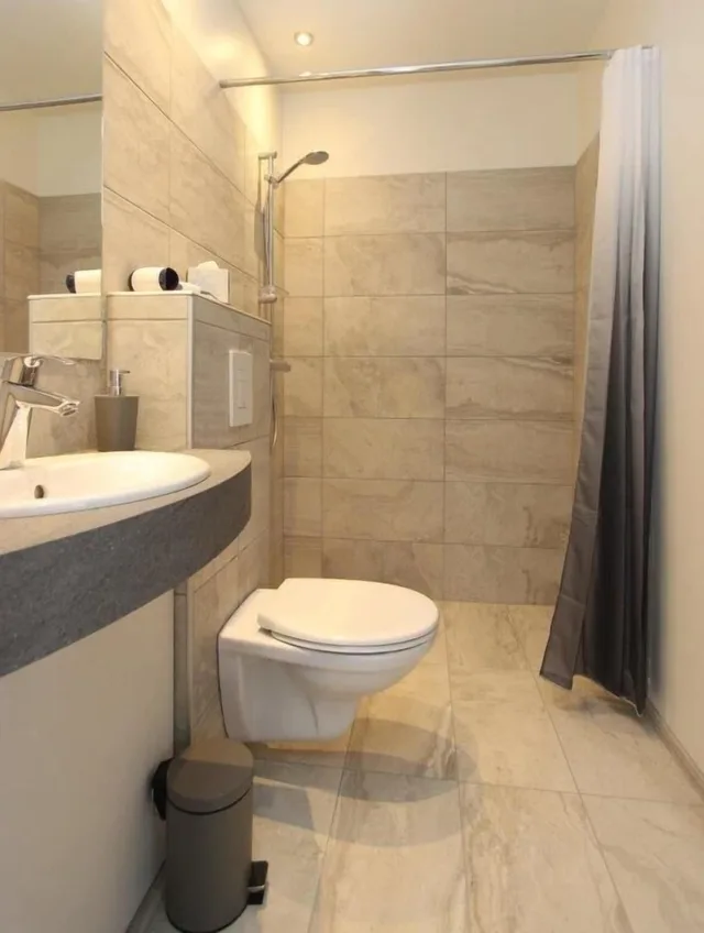 غرفة بسرير مزدوج بحمام خاص، Hafdals Hotel 3/3