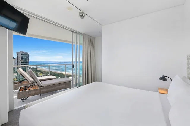شقة بسرير كوين بإطلالة على البحر بـ3 غرف نوم، ULTIQA Air on Broadbeach 3/10
