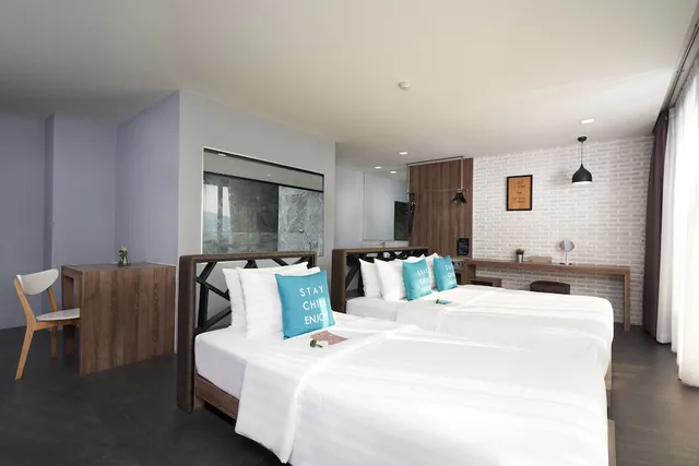 Studio, Suite, Triple, 1 Queen and 1 Single Bed, Cross Vibe Chiang Mai Decem 5/10