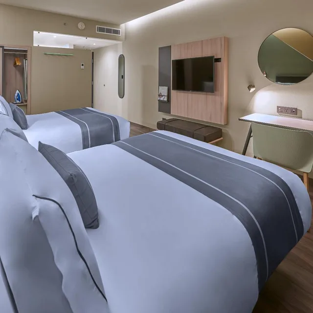 غرفة قياسية بسرير مزدوج، Hotel Highland Chihuahua 2/5