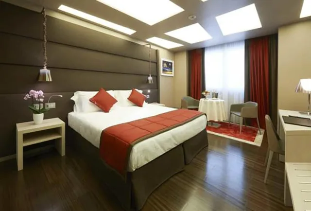 غرفة ديلوكس بسريرين منفصلين، Harry's Bar Trevi Hotel & Restaurant 4/7