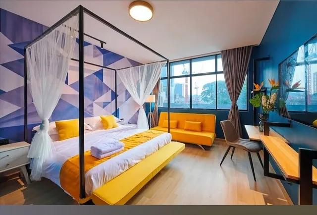غرفة ديلوكس بسرير كوين، Hotel Olympic Malaysia Kuala Lumpur 1/4