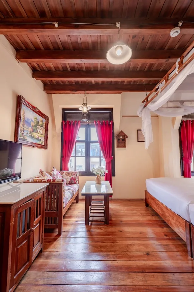 غرفة ديلوكس بسريرين مزدوجين، Saphir Dalat Hotel 3/10