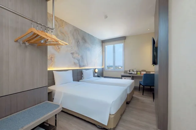 Zest Twin Room، Swiss-Belexpress Jemursari Surabaya 4/10