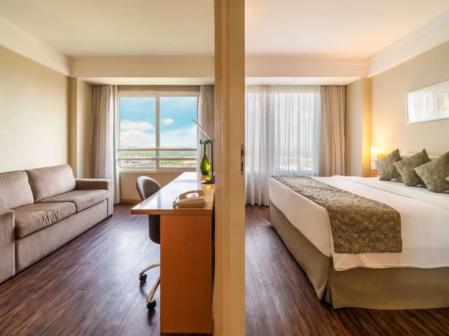 غرفة كومفورت بسرير مزدوج، Mercure Guarulhos Aeroporto Hotel 5/10