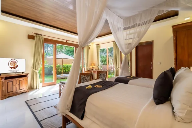2 Bedrooms, Pool, Villa, Double and Twin Beds، Ashoka Tree Resort At Tanggayuda 1/1