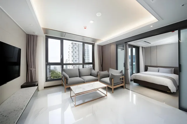جناح بريميوم مفردة بسرير مزدوج، Utop Boutique Hotel and Residence 1/1