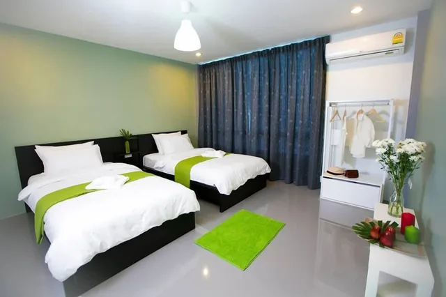 غرفة بسرير مزدوج، White Monkey Guesthouse 2/4