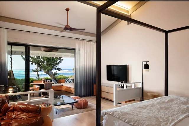 Bungalow, King Bed, Ocean Front, Sofa, Patio، The Ritz-Carlton O ahu, Turtle Bay 5/9