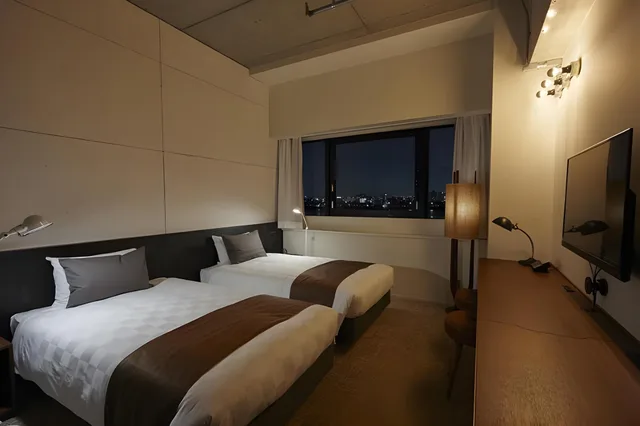 River, Superior, Triple, Twin Beds, Airport View, Large، The HOTEL Well-hub Haneda 1/1