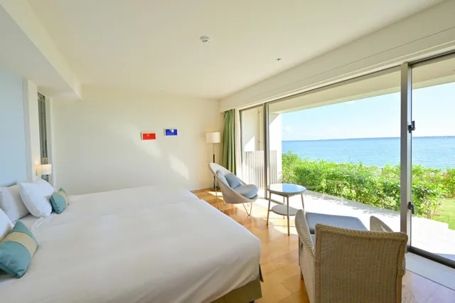 غرفة سوبيريور بإطلالة على البحر في الملحق، Ishigaki Island Beach Hotel Sunshine 2/10