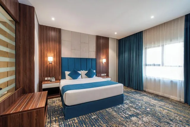 غرفة ديلوكس بسريرين منفصلين، Al Qasr Al Corniche Hotel Jazan 4/7