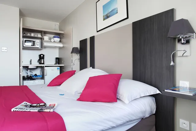 Studio 2 pax، Appart hotel Odalys City Marseille Centre Parc Chanot Velodrome 4/7
