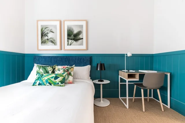 غرفة بسرير مزدوج بحمام مشترك، The Baxley Bondi 5/10