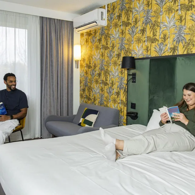غرفة كومفورت بسرير كوين بغرفة نوم واحدة، Golden Tulip Troyes 2/4
