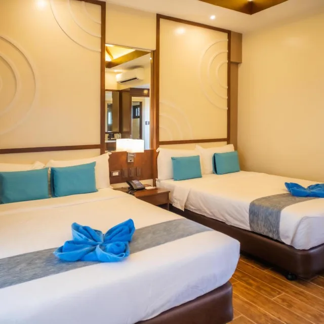 غرفة ديلوكس بإطلالة على الحديقة، Parklane Bohol Resort and Spa 7/10
