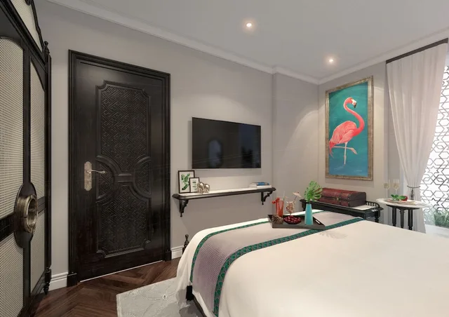 غرفة ديلوكس بسريرين منفصلين بغرفة نوم واحدة، HANOI GRACEFUL HOTEL 4/10